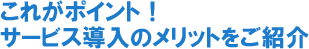 ���ꂪ�|�C���g�I�T�[�r�X�����̃����b�g�����Љ�