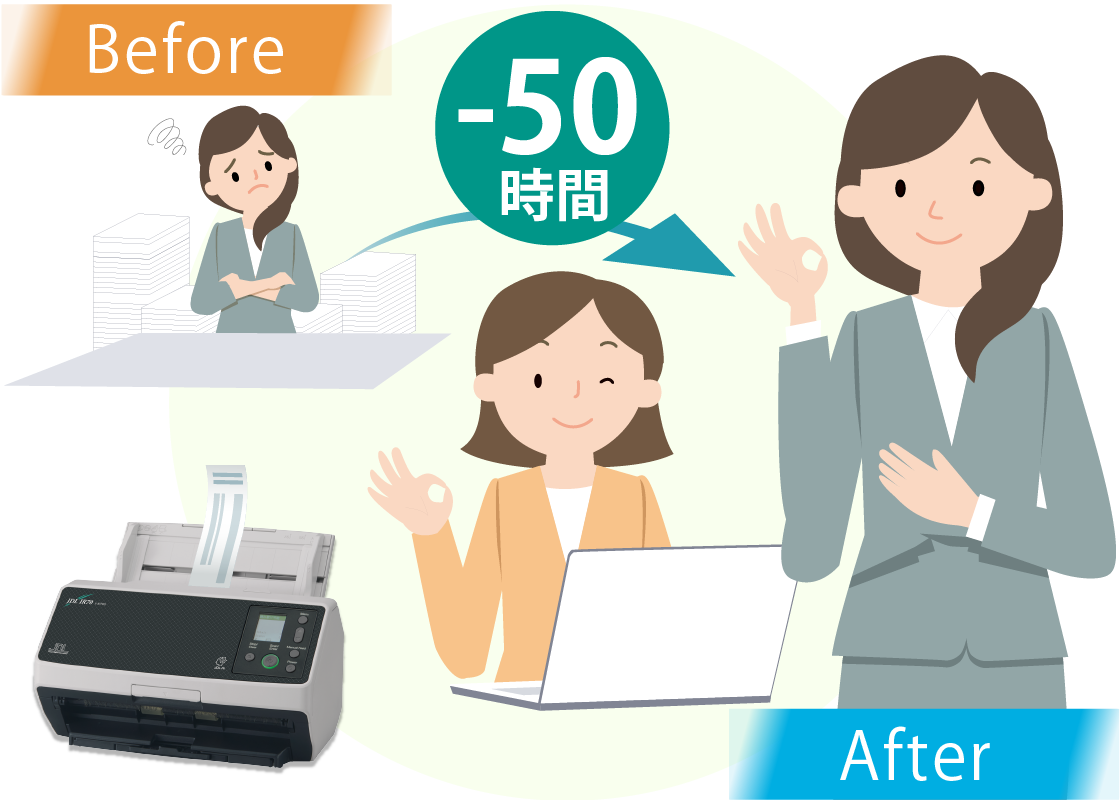 月50時間の削減で想像以上の効率化！これからの確定申告でさらに活用